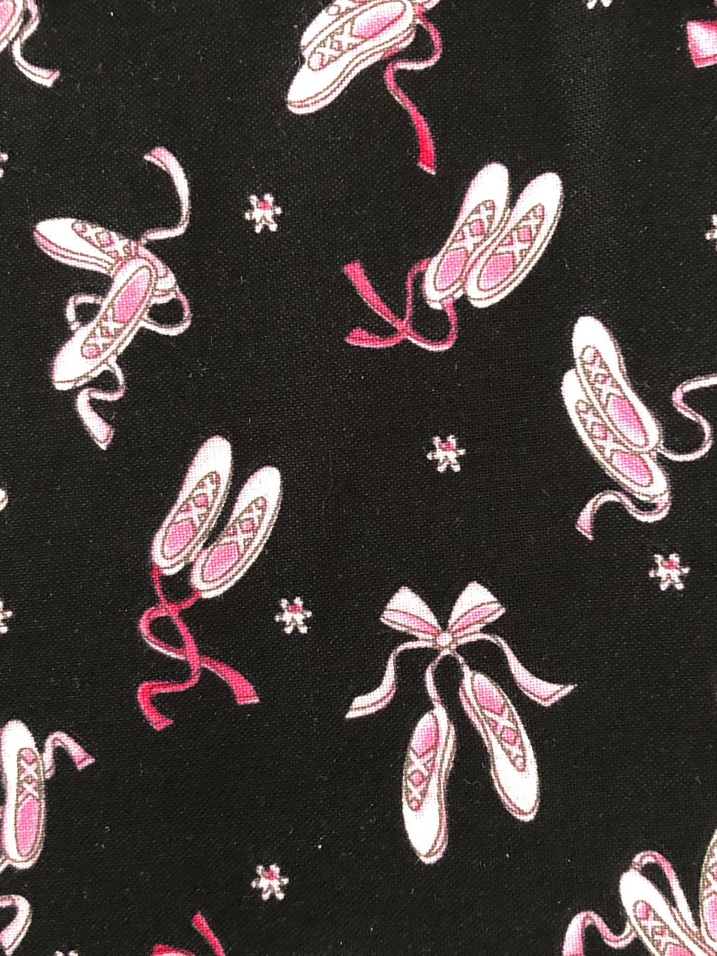 Studio E Balle-rina Swizzle Sticks Black, Ballet Girls, Designer Cotton, Quilting Fabric, Sold by YARD