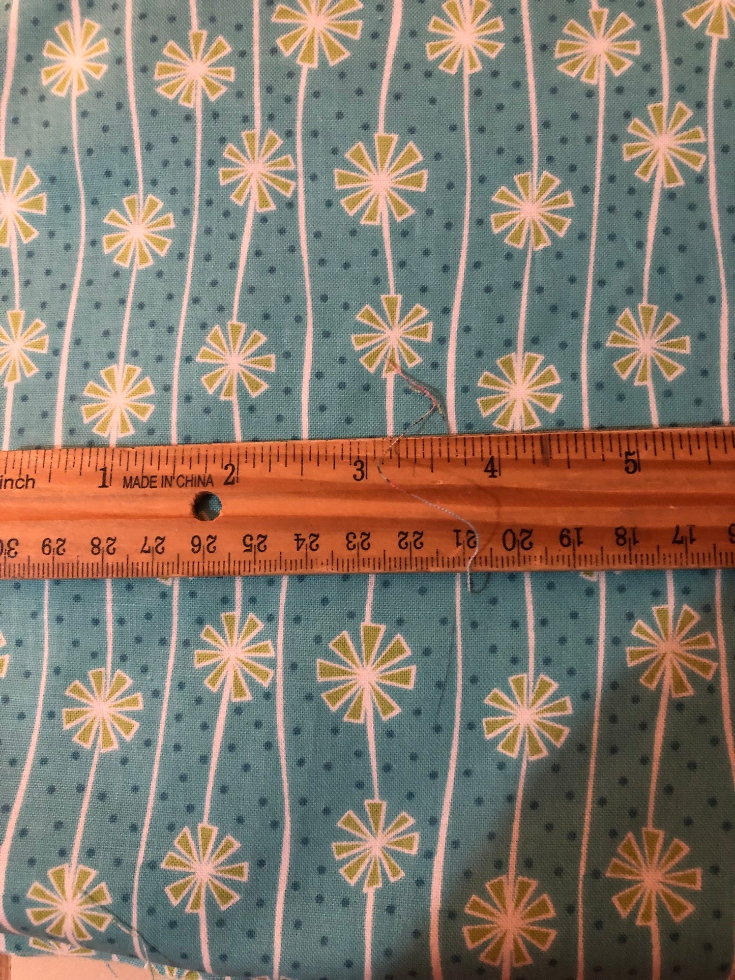 Benartex Contempo Sparkle by Amanda Murphy Green, Aqua Blue, and White Fabric, Designer Cotton, Quilting Fabric, Sold by YARD