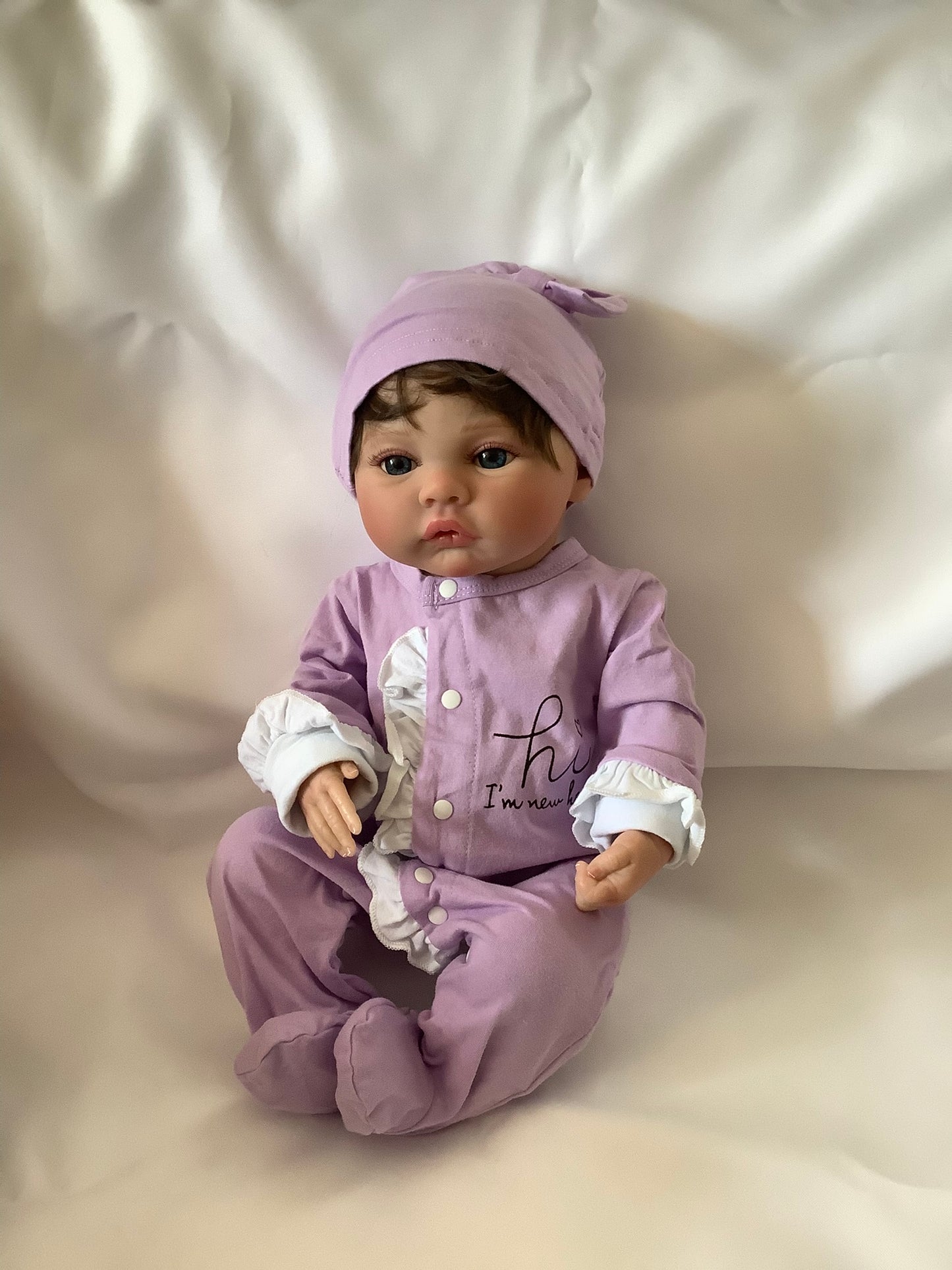 Adorable Reborn Girl Baby Doll, Realistic Lifelike Newborn