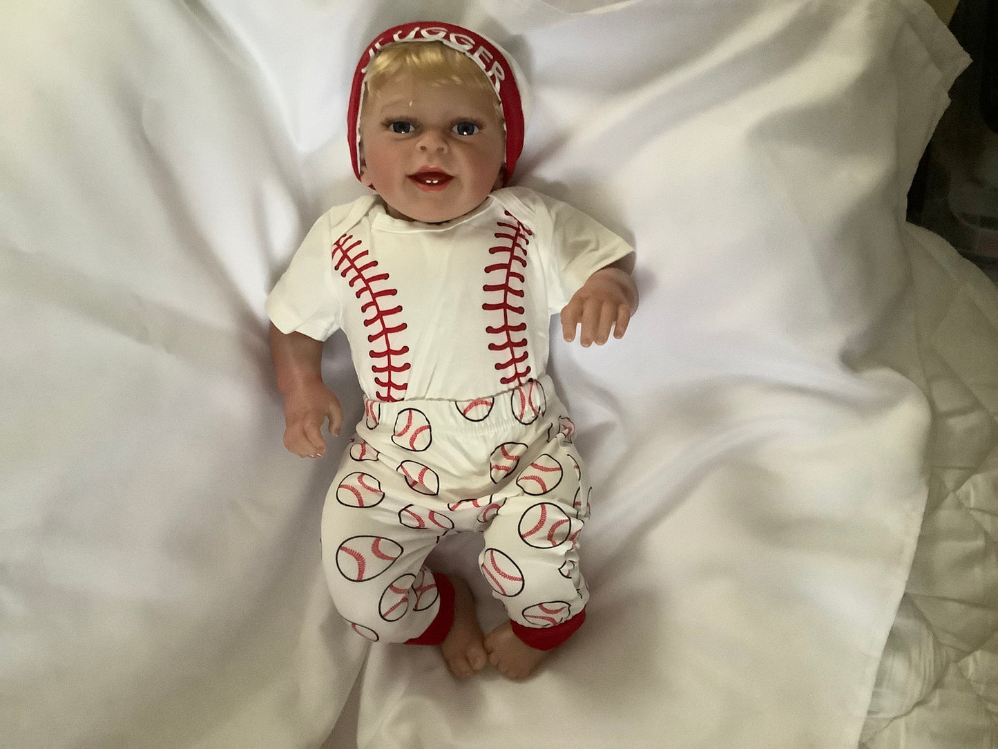 Adorable Reborn Boy Doll, Lifelike and Realistic, Three Outfits