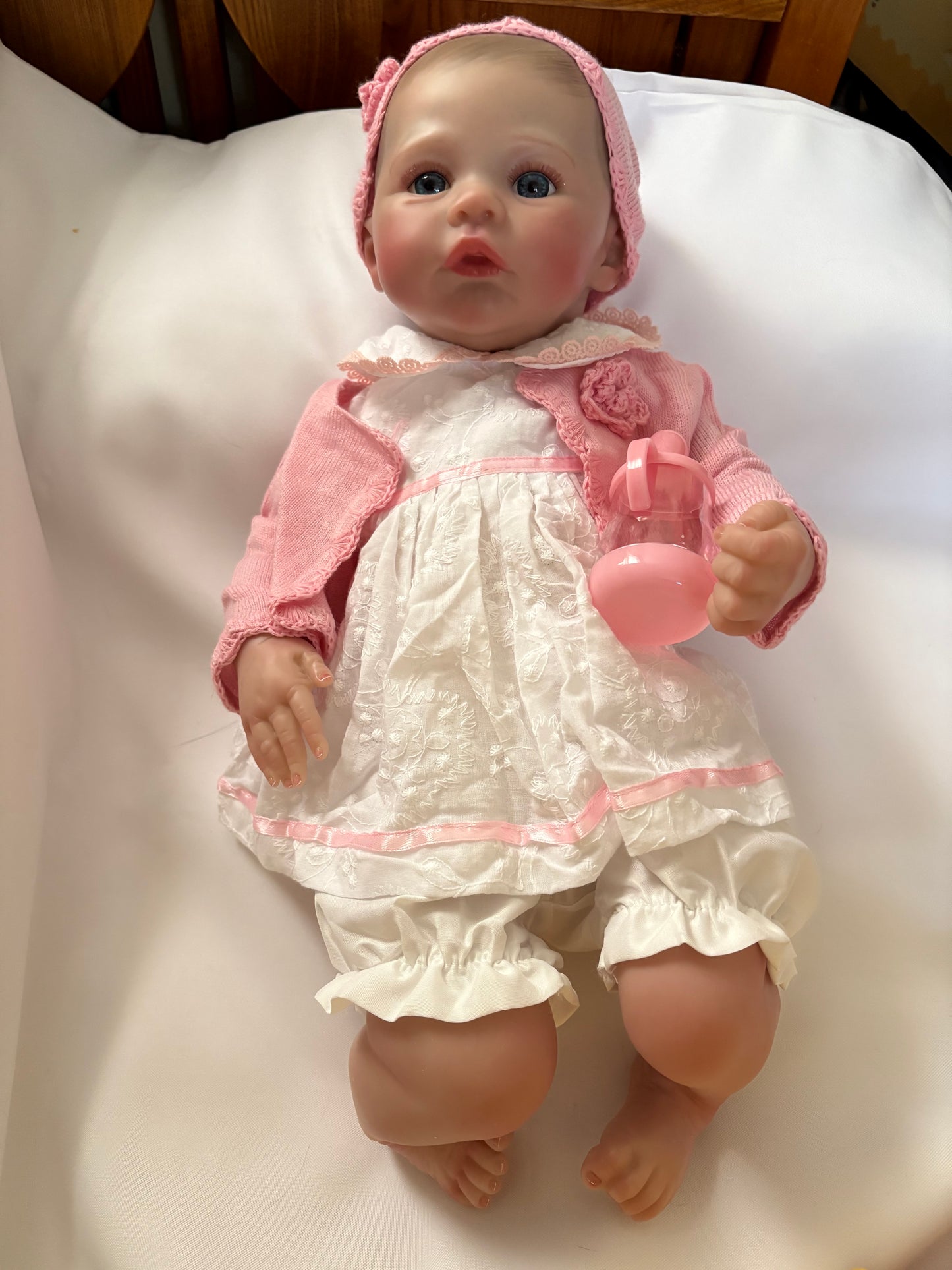 Adorable Reborn Newborn Girl Doll, Lifelike and Realistic