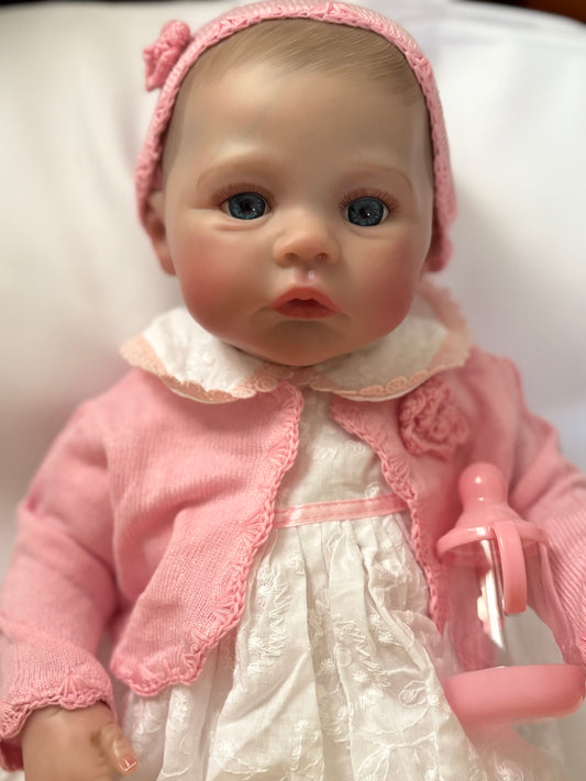 Adorable Reborn Newborn Girl Doll, Lifelike and Realistic