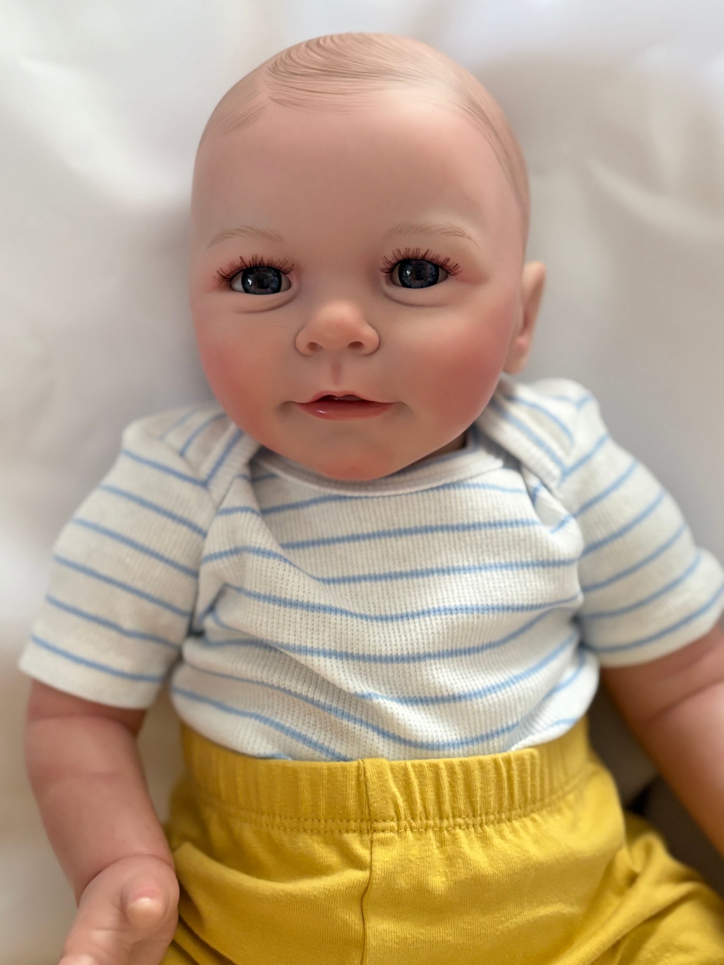 Adorable Reborn Boy Doll, Lifelike and Realistic, Three Outfits
