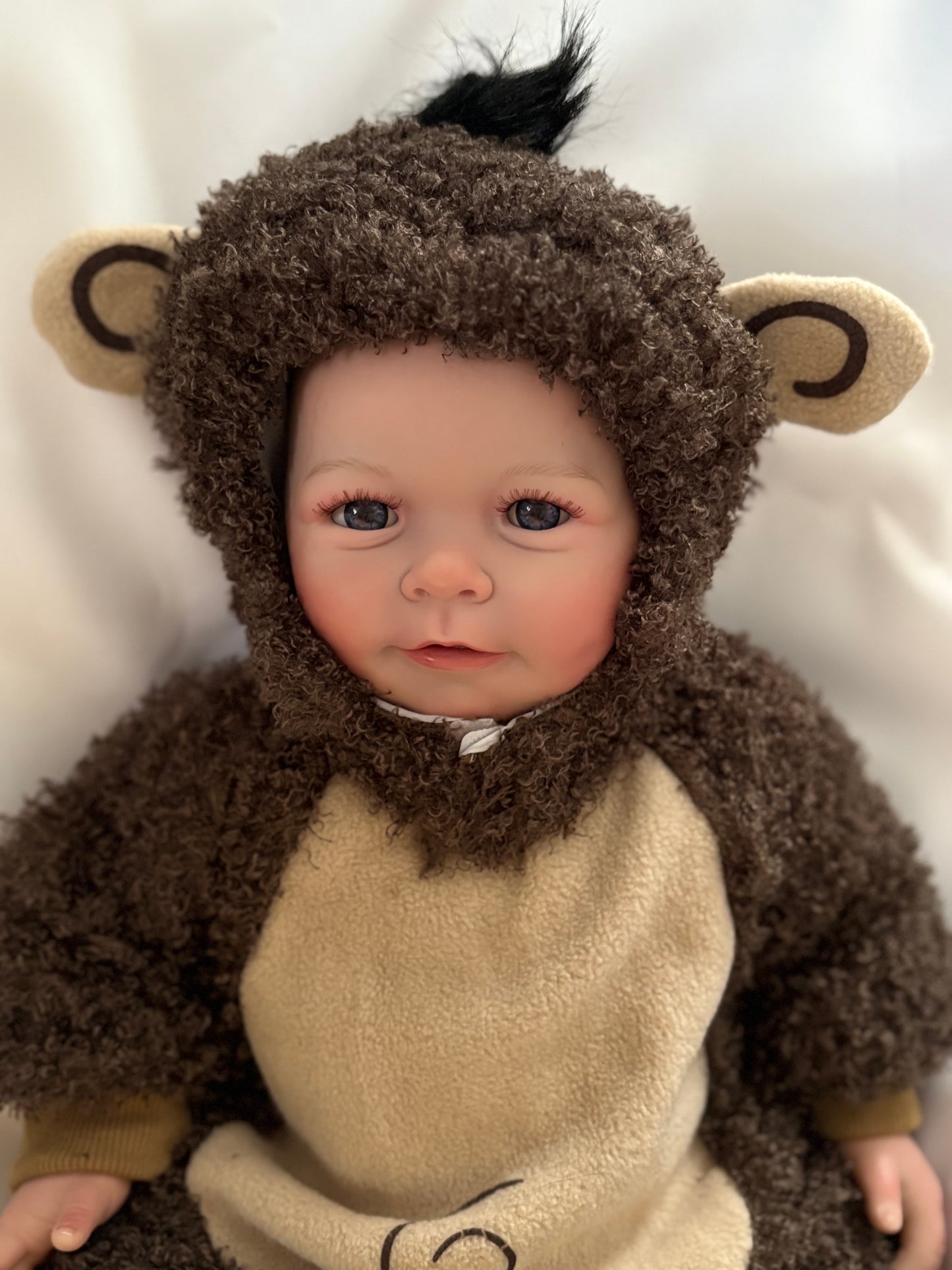 Adorable Reborn Boy Doll, Lifelike and Realistic, Three Outfits