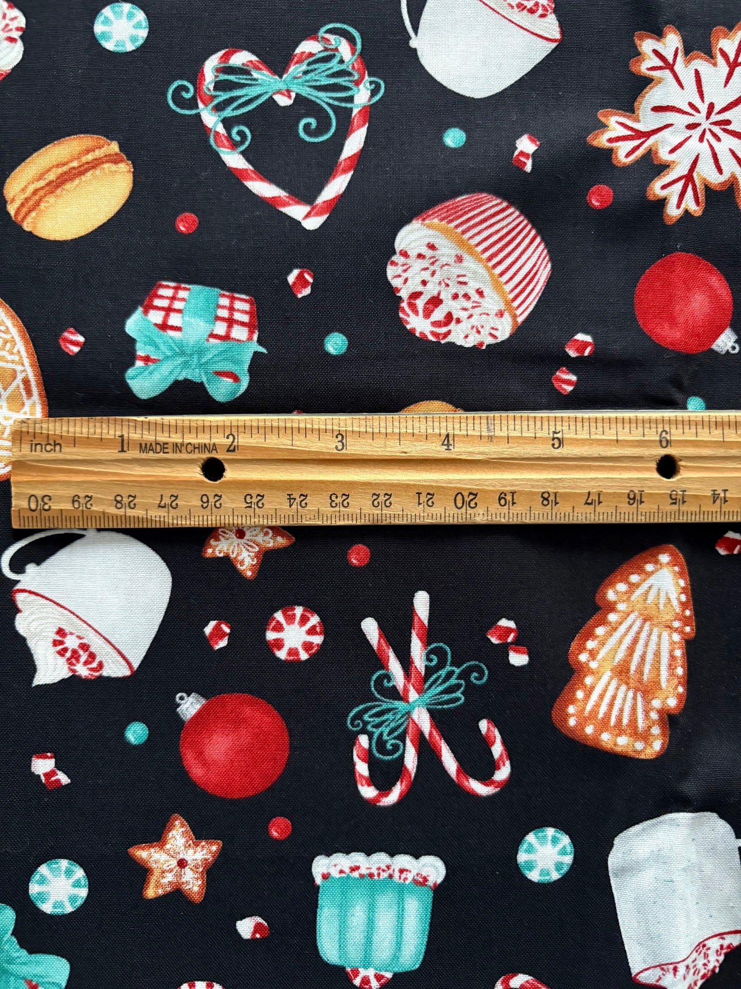 1 1/2 YARD Wilmington Prints Peppermint Parlor by Danielle Leone, Designer Cotton, Quilting Fabric