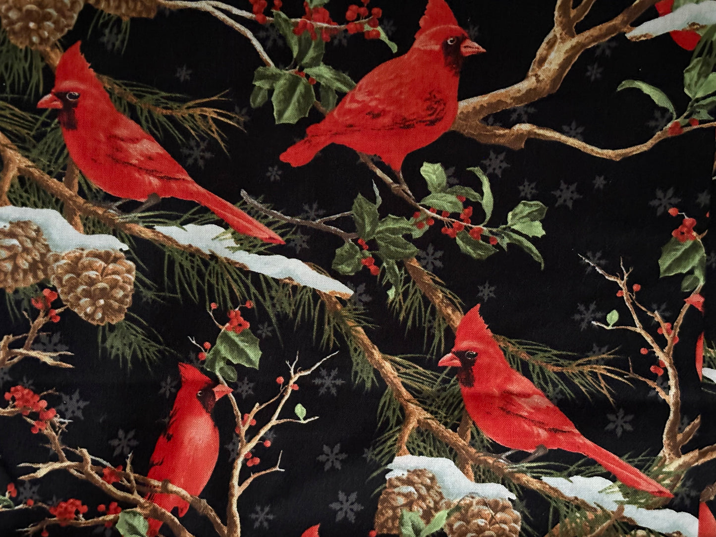 2 YARDS Wilmington Prints Cardinal Rule Danhui Nai, Designer Cotton, Quilting Fabric, Sold by YARD