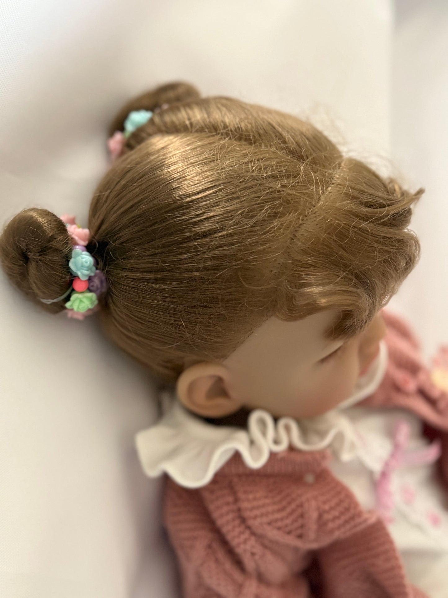 Adorable Reborn Girl Doll, Lifelike and Realistic, Includes Knit Blanket