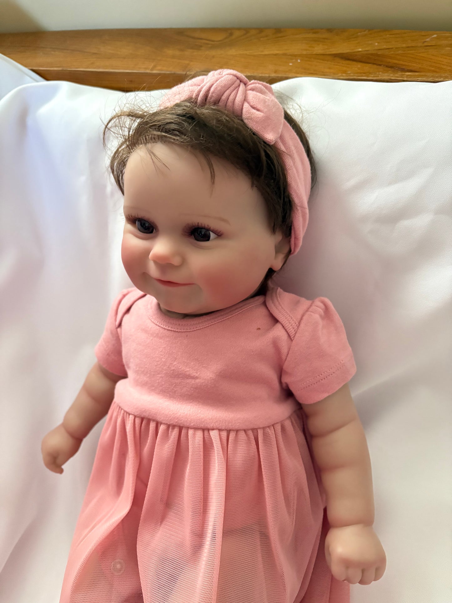 Adorable Reborn Girl Doll with Two Outfits