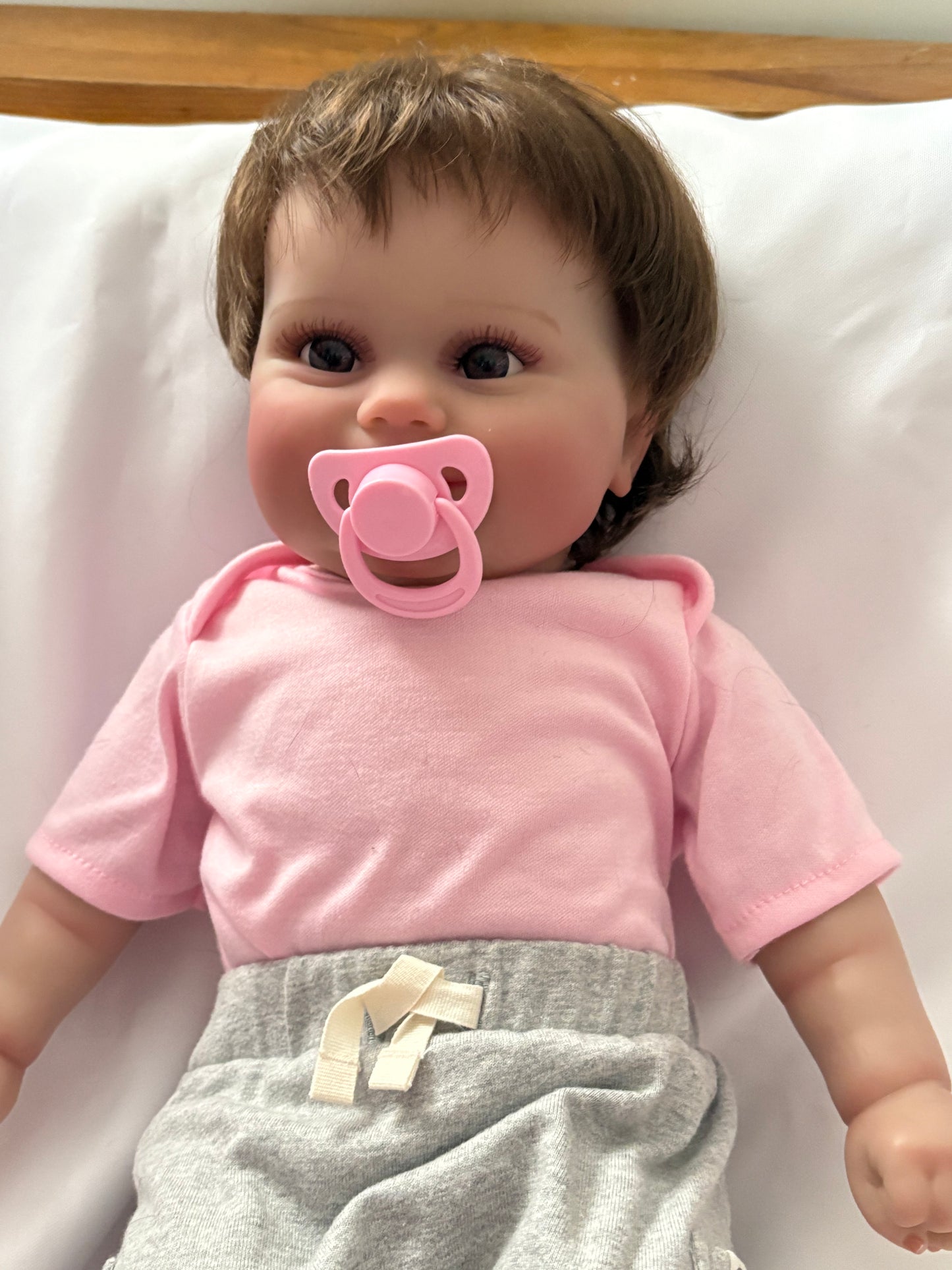 Adorable Reborn Girl Doll with Two Outfits