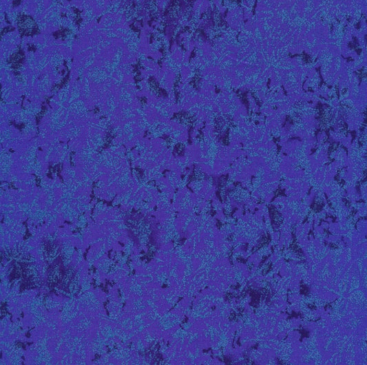 Michael Miller Fairy Frost Cobalt Blue Metallic, 100% Cotton Fabric, Sold by YARD