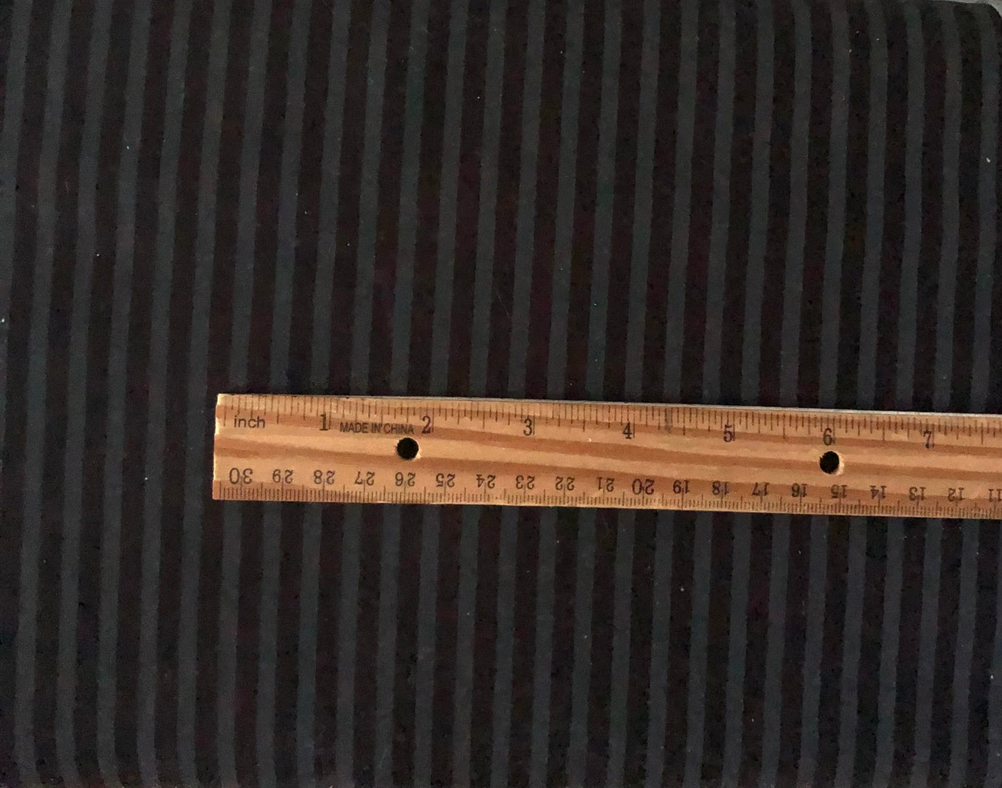 Benartex Kanvas Studio "Night at the Opera" Black Stripes Fabric, Designer Cotton, Quilting Fabric, Sold by YARD