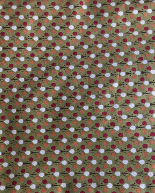 Windham Fabrics Whistler Studio Textured Leaves Olive Green, Designer Cotton, Quilting, Sold by YARD