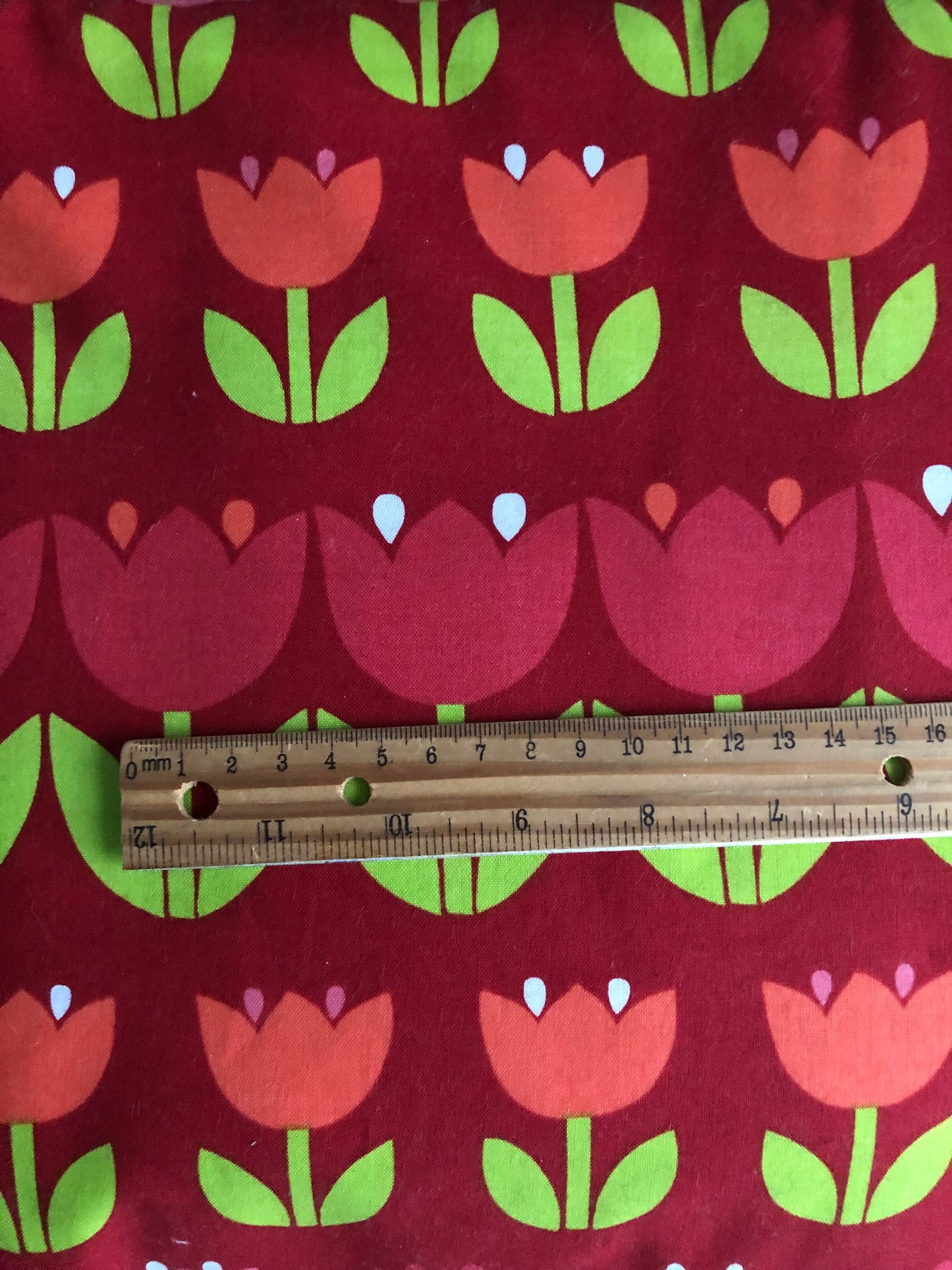 Benartex Michele D’Amore Designs Modern Tulips, Designer Cotton, Quilting Fabric, Sold by YARD