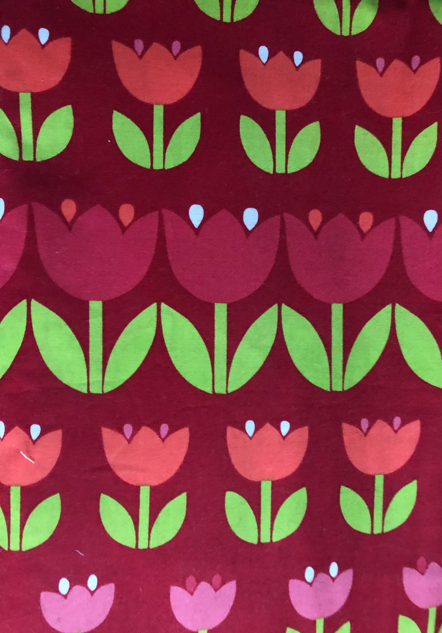 Benartex Michele D’Amore Designs Modern Tulips, Designer Cotton, Quilting Fabric, Sold by YARD