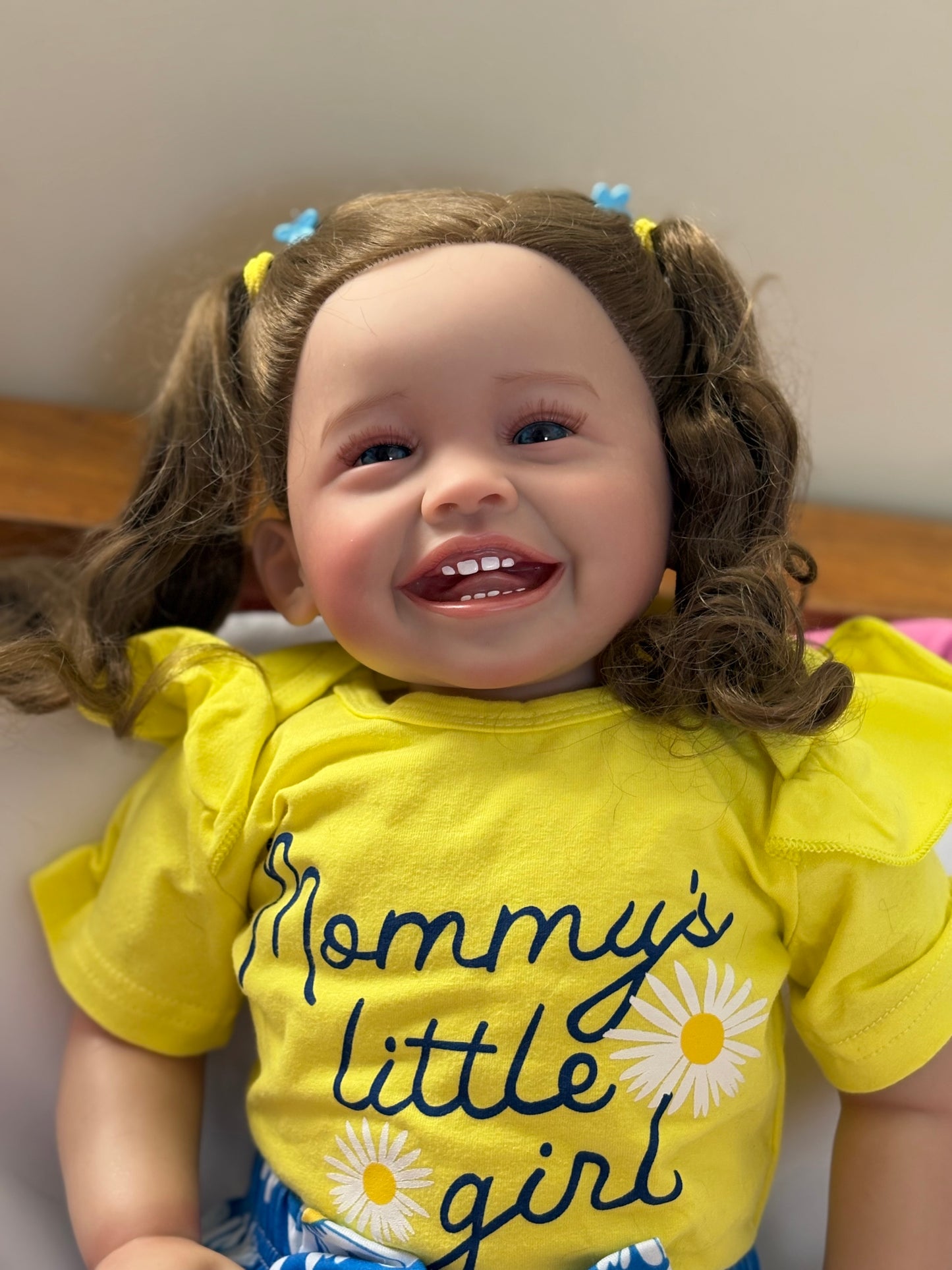 Adorable Reborn Girl Doll, Lifelike and Realistic, Three Outfits