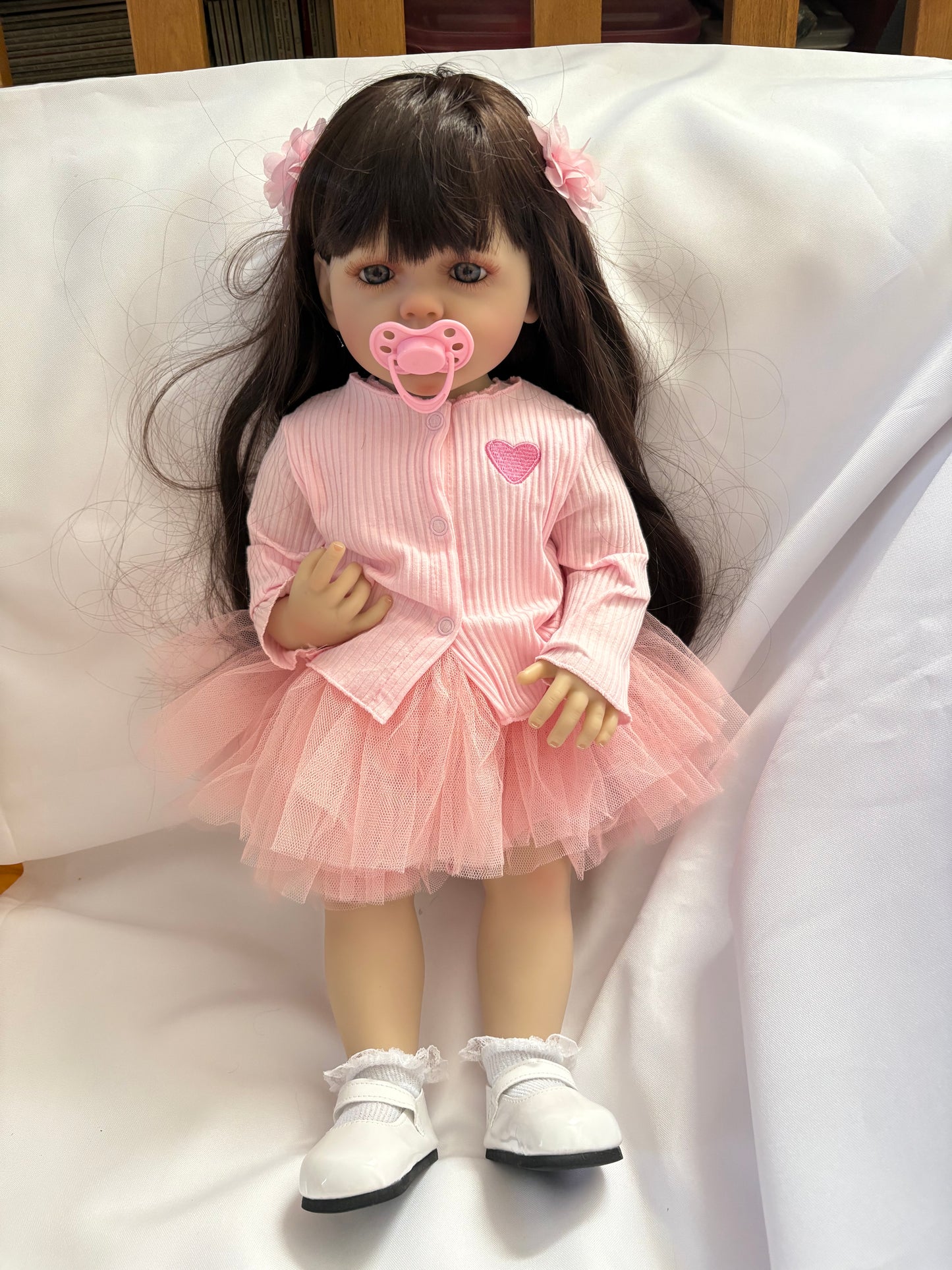 Adorable Reborn Girl Doll, Lifelike and Realistic