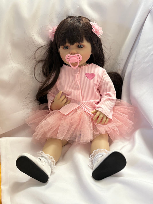 Adorable Reborn Girl Doll, Lifelike and Realistic