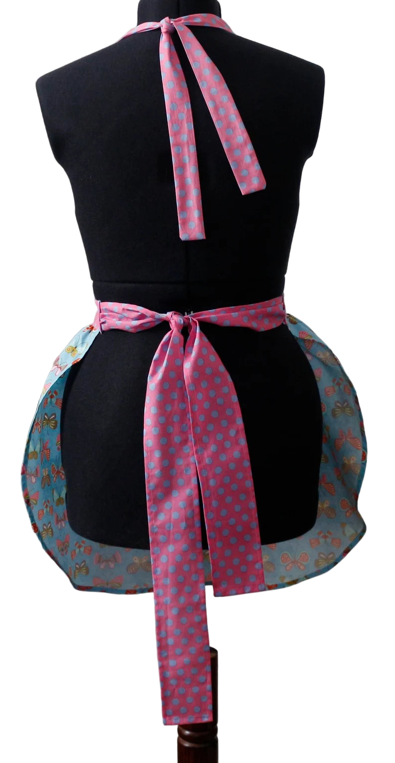 Apron for Women, Butterfly Apron for Women, Spring Apron for Women