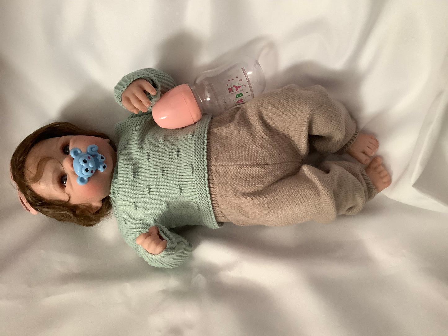 Adorable Reborn Girl Baby Doll, Realistic Lifelike with Blanket