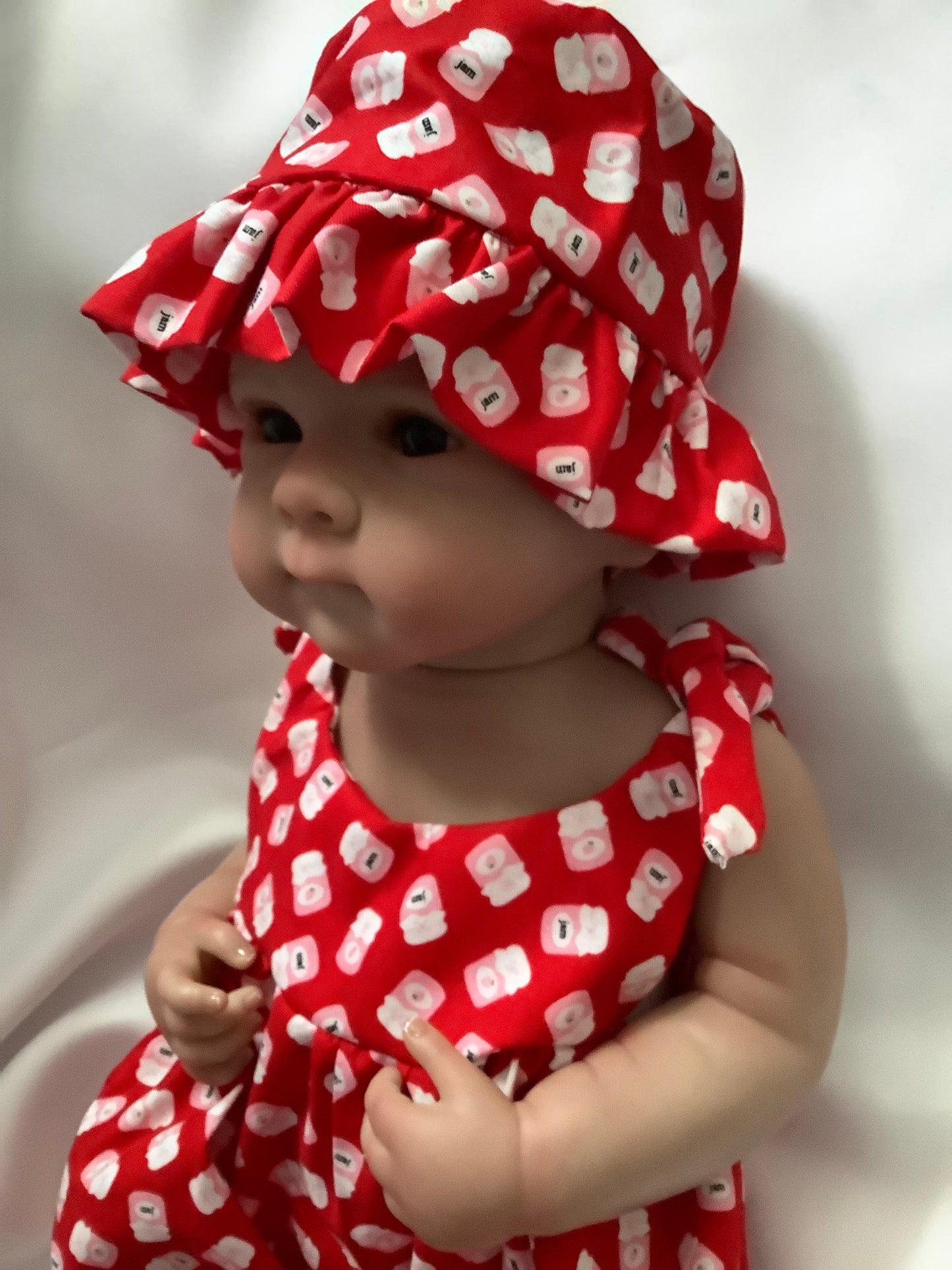 Adorable Reborn Girl Baby Doll, Realistic Lifelike Newborn with Handmade Outfit