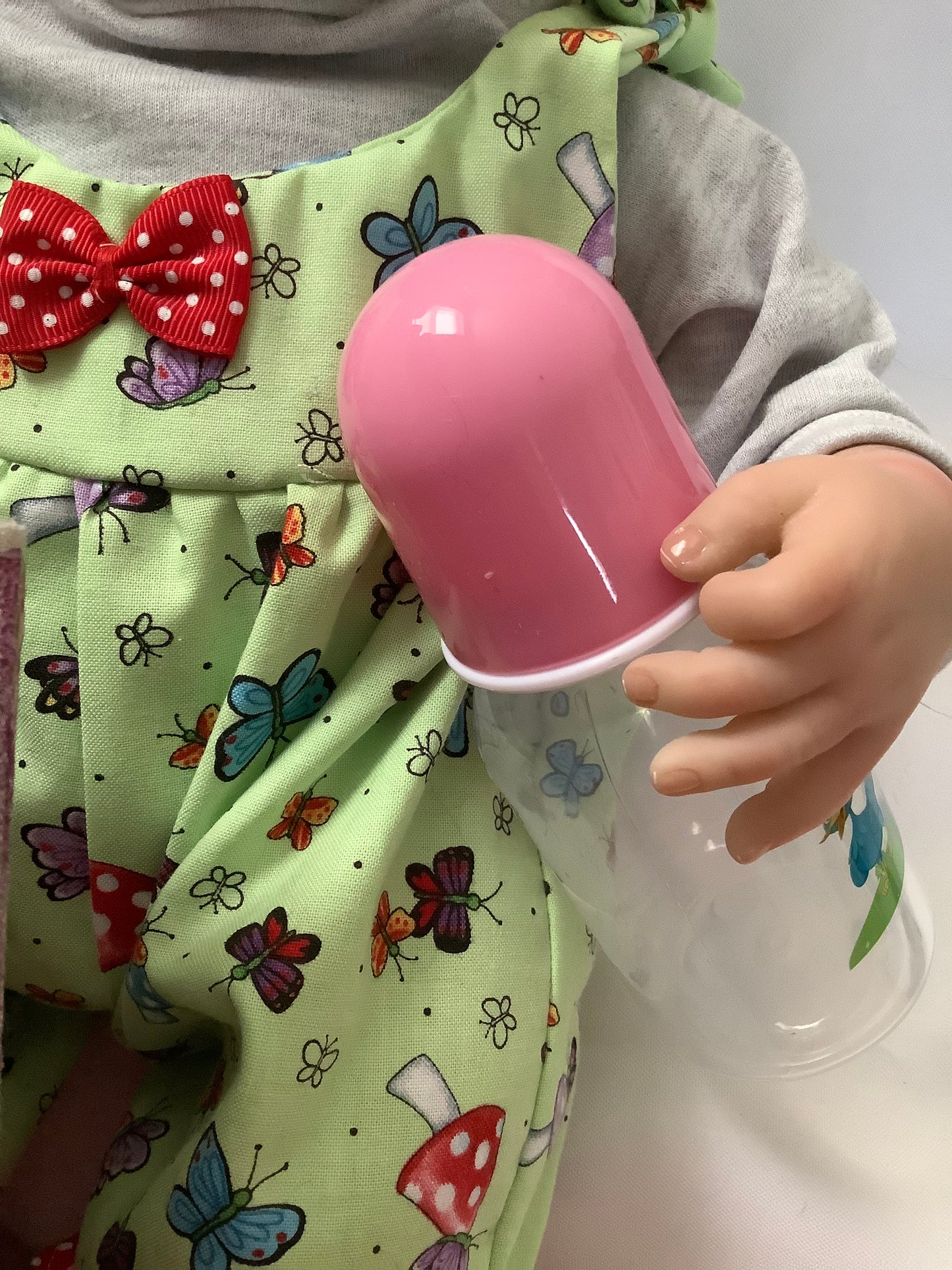 Adorable Reborn Girl Baby Doll, Realistic Lifelike Newborn, Handmade Outfit