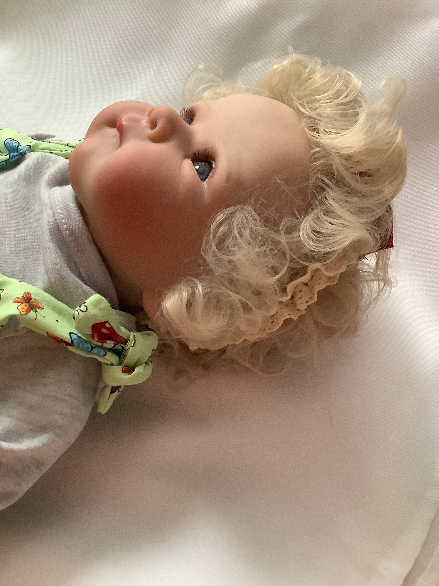 Adorable Reborn Girl Baby Doll, Realistic Lifelike Newborn, Handmade Outfit
