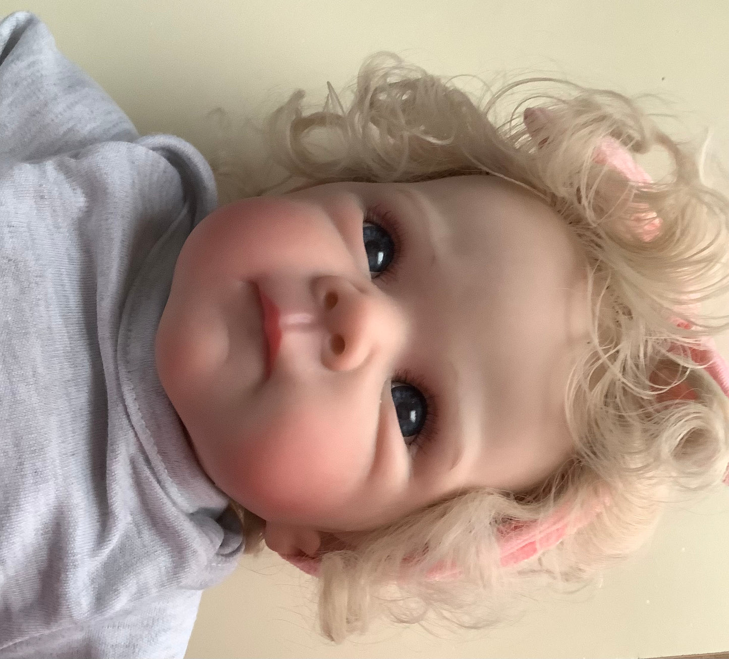Adorable Reborn Girl Baby Doll, Realistic Lifelike Newborn, Handmade Outfit