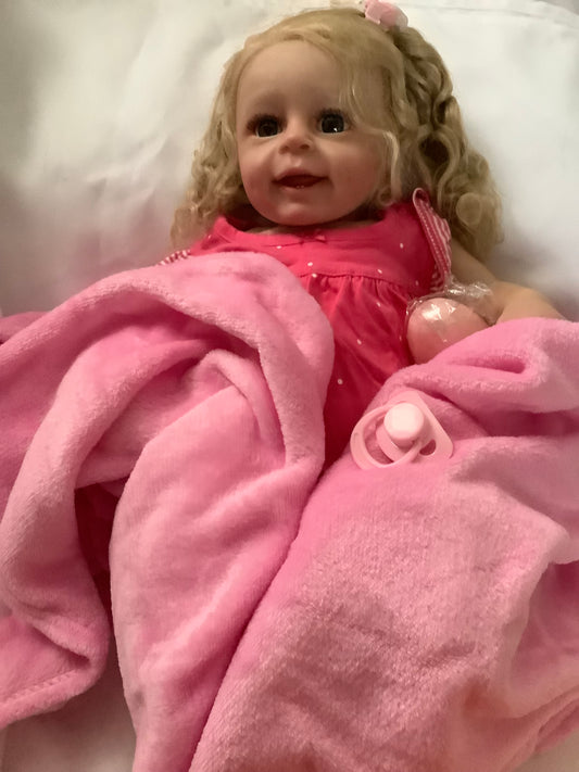 Adorable Reborn Girl Doll, Lifelike and Realistic
