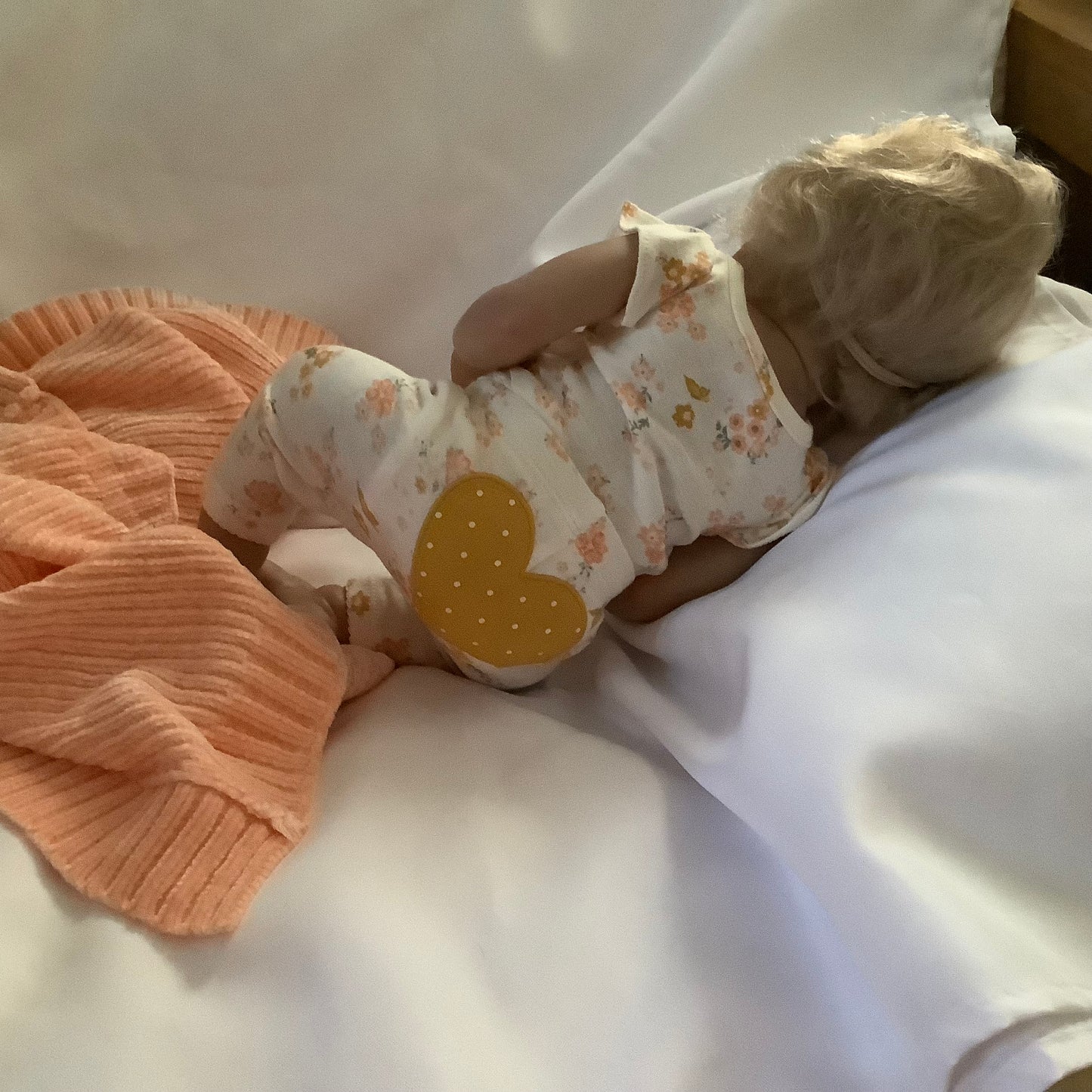 Adorable Reborn Girl Baby Doll, Realistic Lifelike Newborn with One Outfit, Pajamas, and Blanket