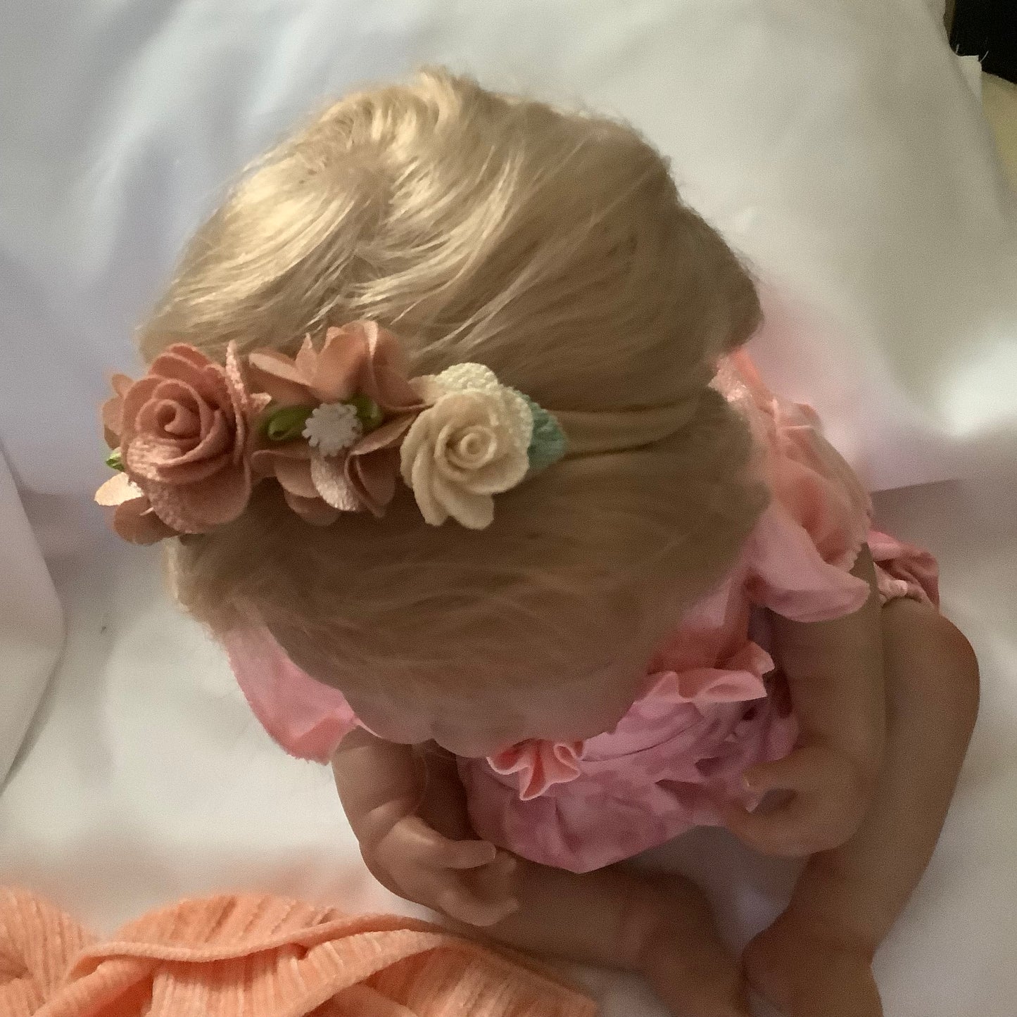 Adorable Reborn Girl Baby Doll, Realistic Lifelike Newborn with One Outfit, Pajamas, and Blanket