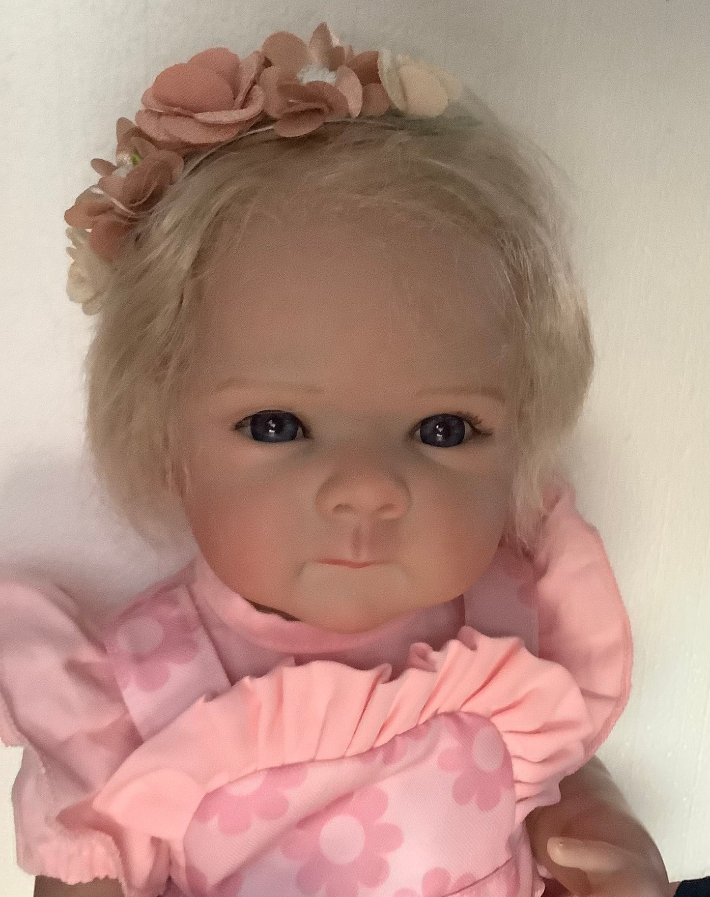 Adorable Reborn Girl Baby Doll, Realistic Lifelike Newborn with One Outfit, Pajamas, and Blanket