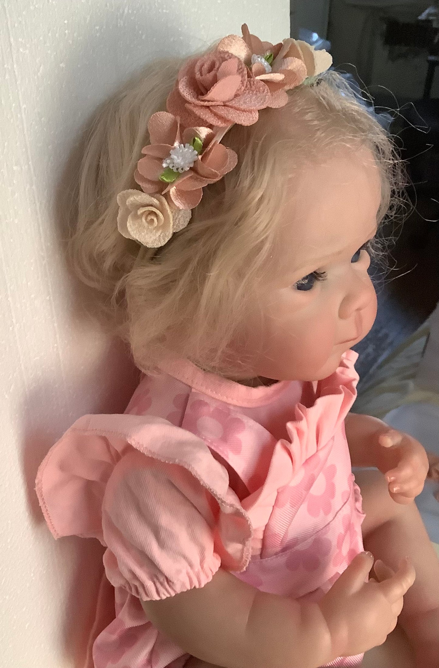 Adorable Reborn Girl Baby Doll, Realistic Lifelike Newborn with One Outfit, Pajamas, and Blanket
