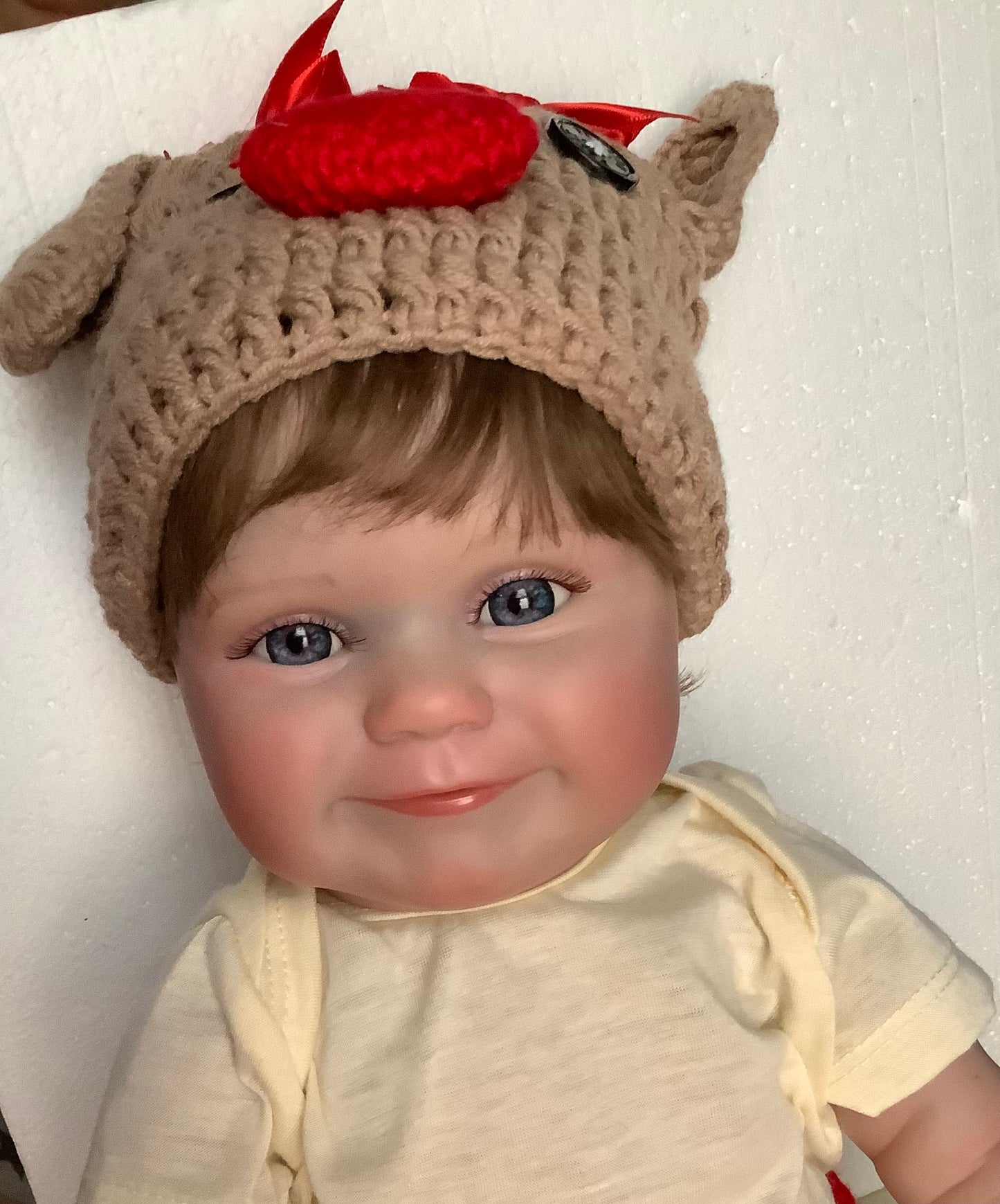 Adorable Reborn Girl Doll, Lifelike and Realistic, Christmas Outfit, Three Outfits
