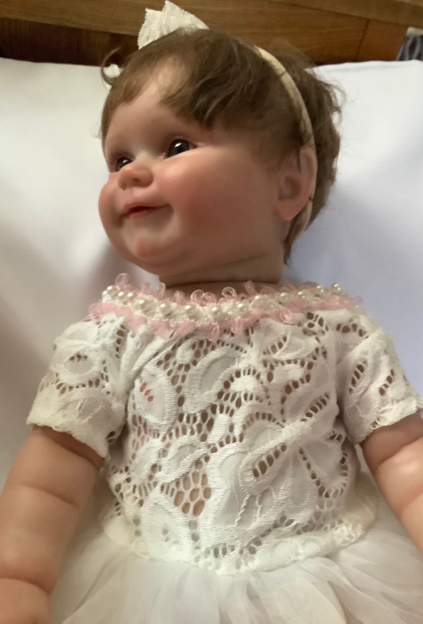 Adorable Reborn Girl Doll, Lifelike and Realistic, Christmas Outfit, Three Outfits