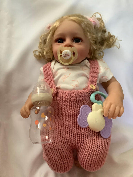 Adorable Reborn Girl Doll, Lifelike and Realistic