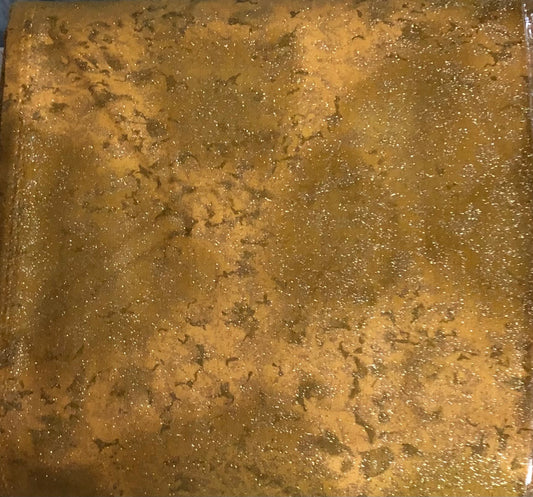 Michael Miller Garland Fairy Frost, Metallic and Glitter Gold, Designer Cotton, Quilting Fabric, Sold by YARD