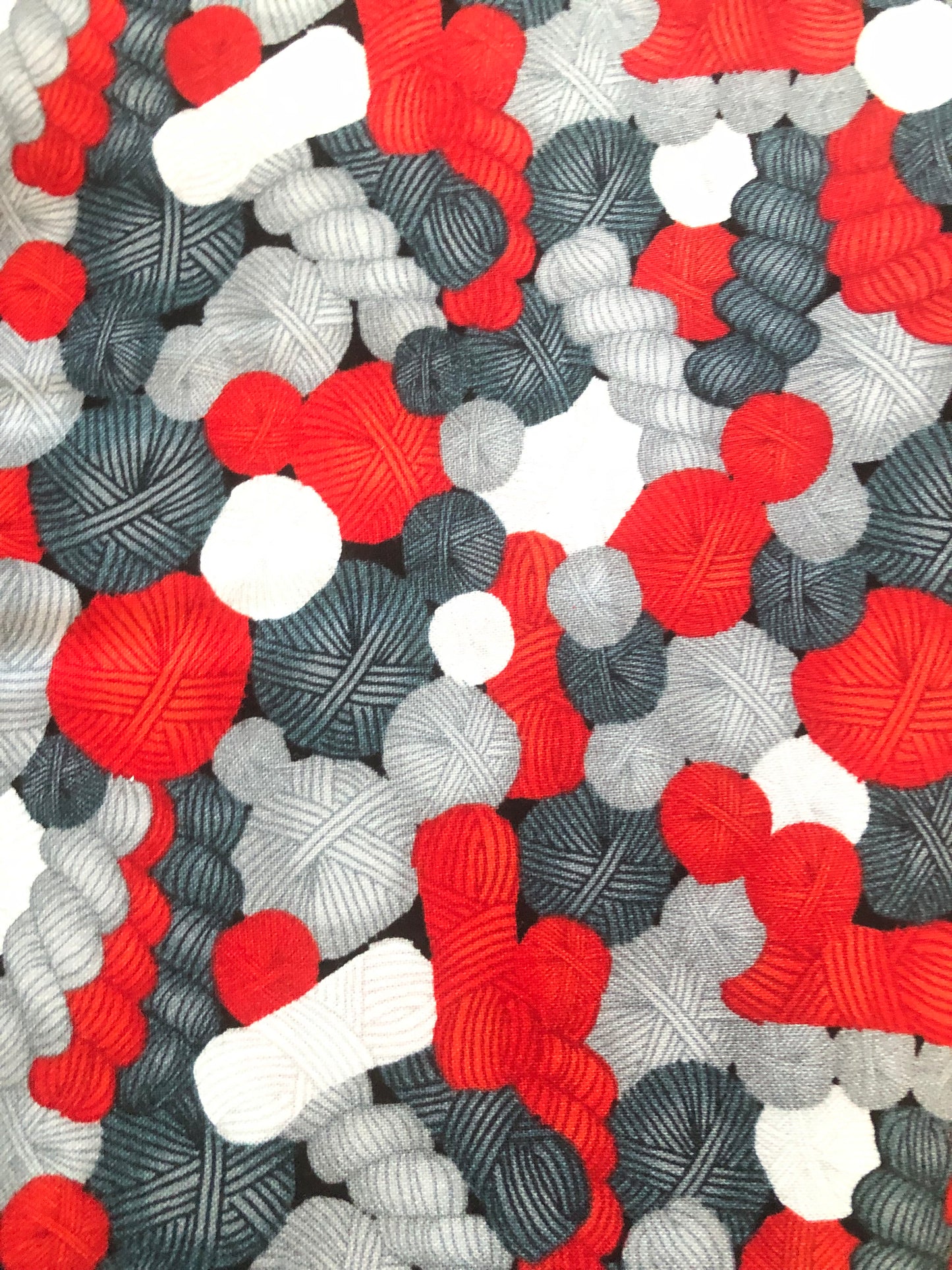 Timeless Treasures Knitting Yarn, Designer Cotton Fabric, Quilting Fabric, Sold by YARD