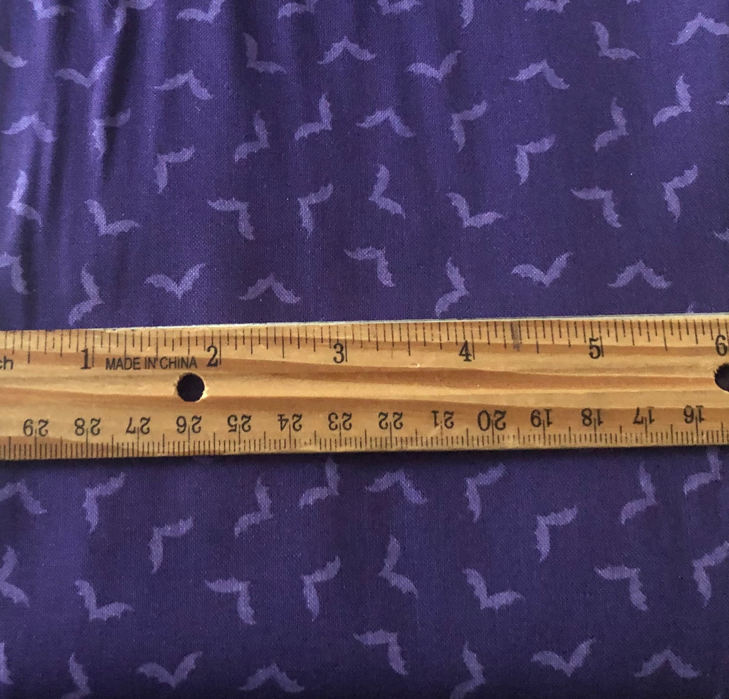 Michael Miller Howl-o-ween Fright Night by Casey Krimmel Purple Bats Halloween, Designer Cotton Fabric, Quilting Fabric, Sold by YARD