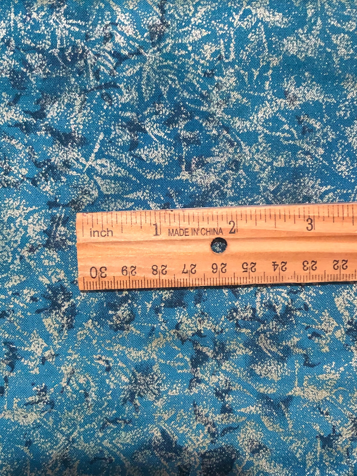 Michael Miller Metallic Cabana Blue Fairy Frost, Designer Cotton, Quilting Fabric, Sold by YARD