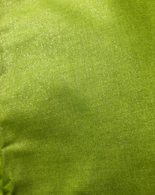 2 YARDS Windham Fabrics "Opalescence" Green Shimmer Whistler Studios, Designer Cotton Fabric, Quilting Fabric