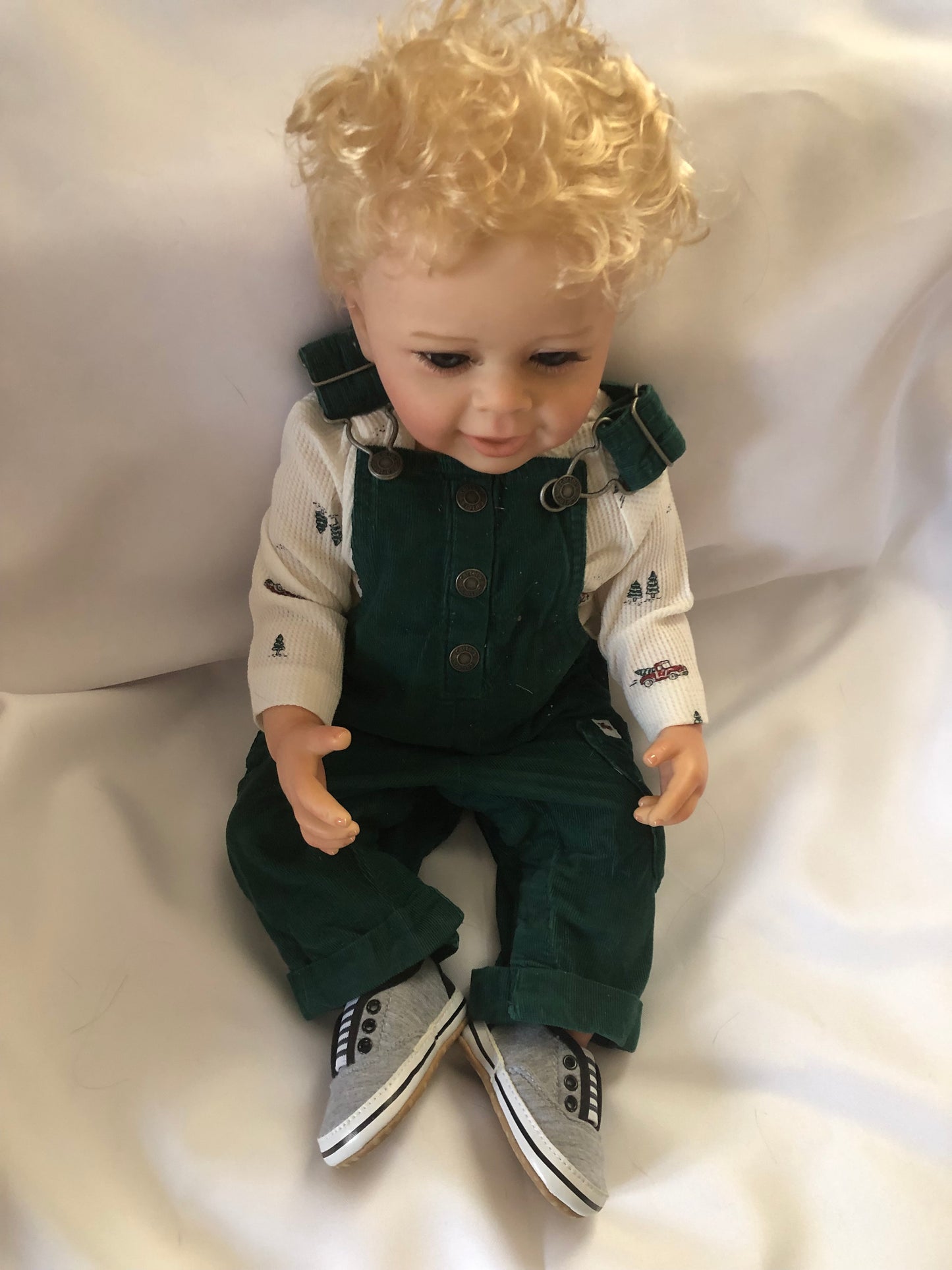 Adorable Reborn Boy Doll, Lifelike and Realistic, Two Outfits