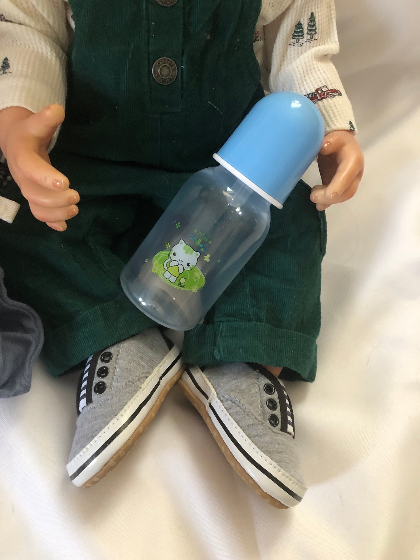 Adorable Reborn Boy Doll, Lifelike and Realistic, Two Outfits