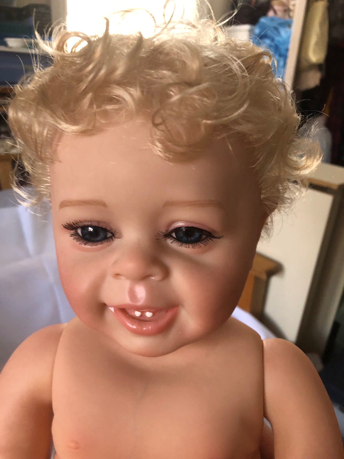 Adorable Reborn Boy Doll, Lifelike and Realistic, Two Outfits