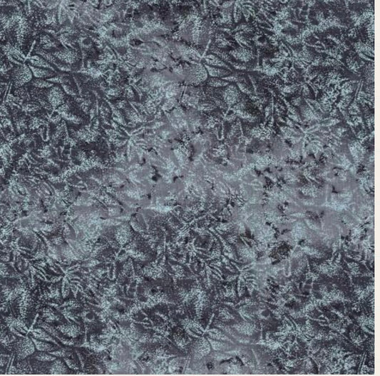 Michael Miller Metallic Charcoal Fairy Frost, Designer Cotton, Quilting Fabric, Sold by YARD