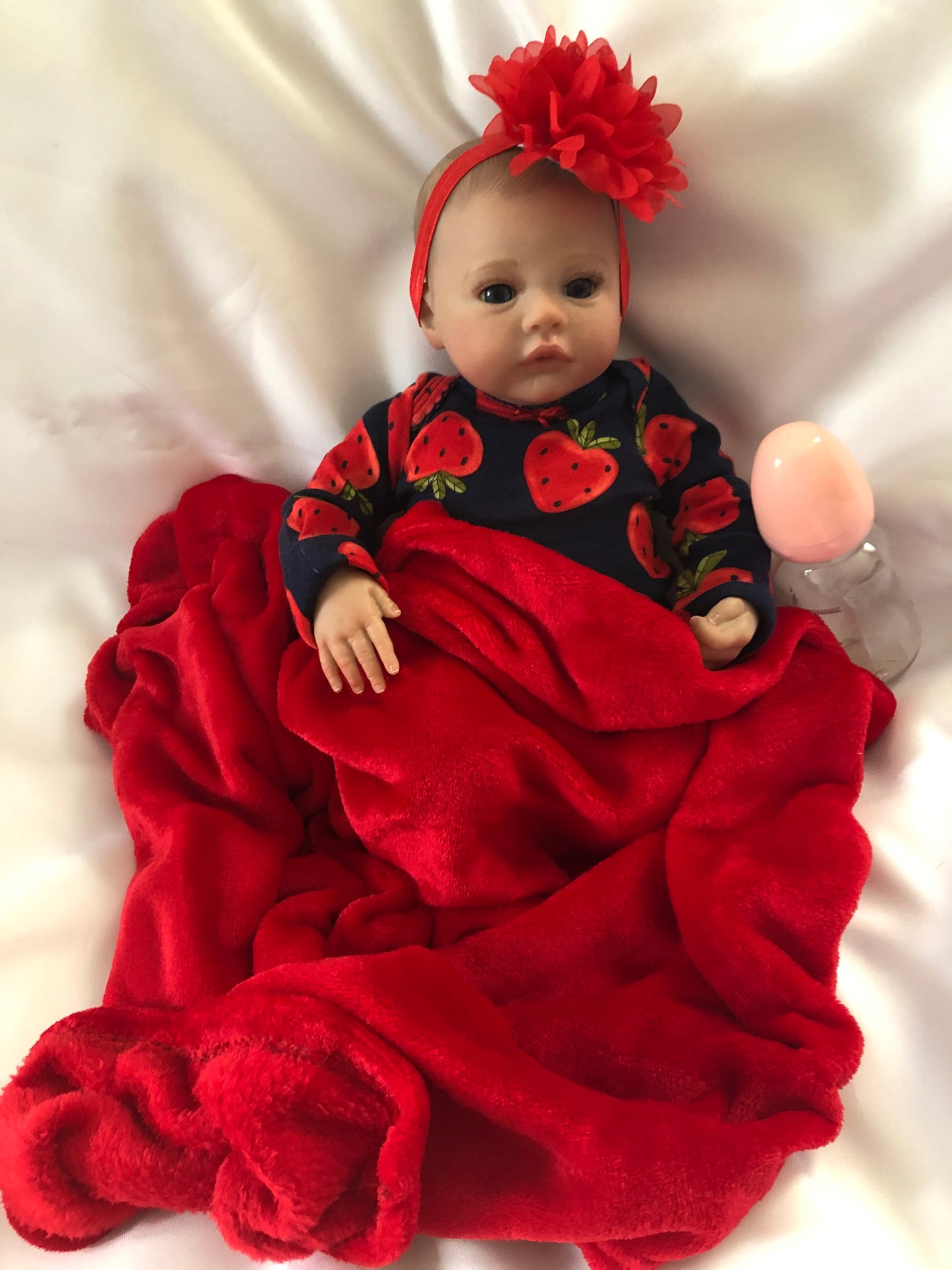 Adorable Reborn Preemie Girl Doll, Lifelike and Realistic, Two Outfits