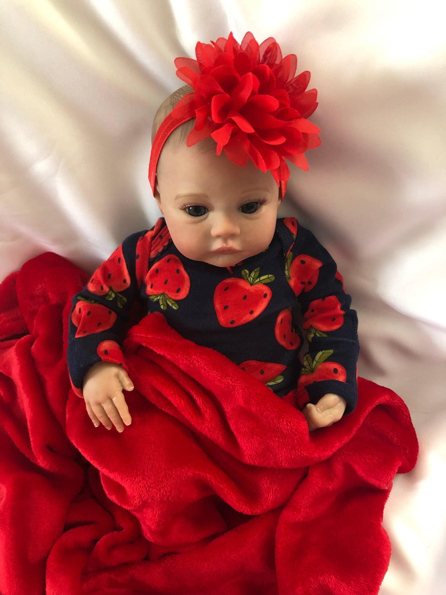 Adorable Reborn Preemie Girl Doll, Lifelike and Realistic, Two Outfits