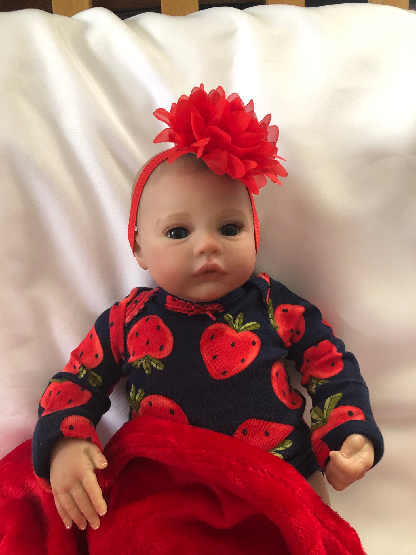 Adorable Reborn Preemie Girl Doll, Lifelike and Realistic, Two Outfits