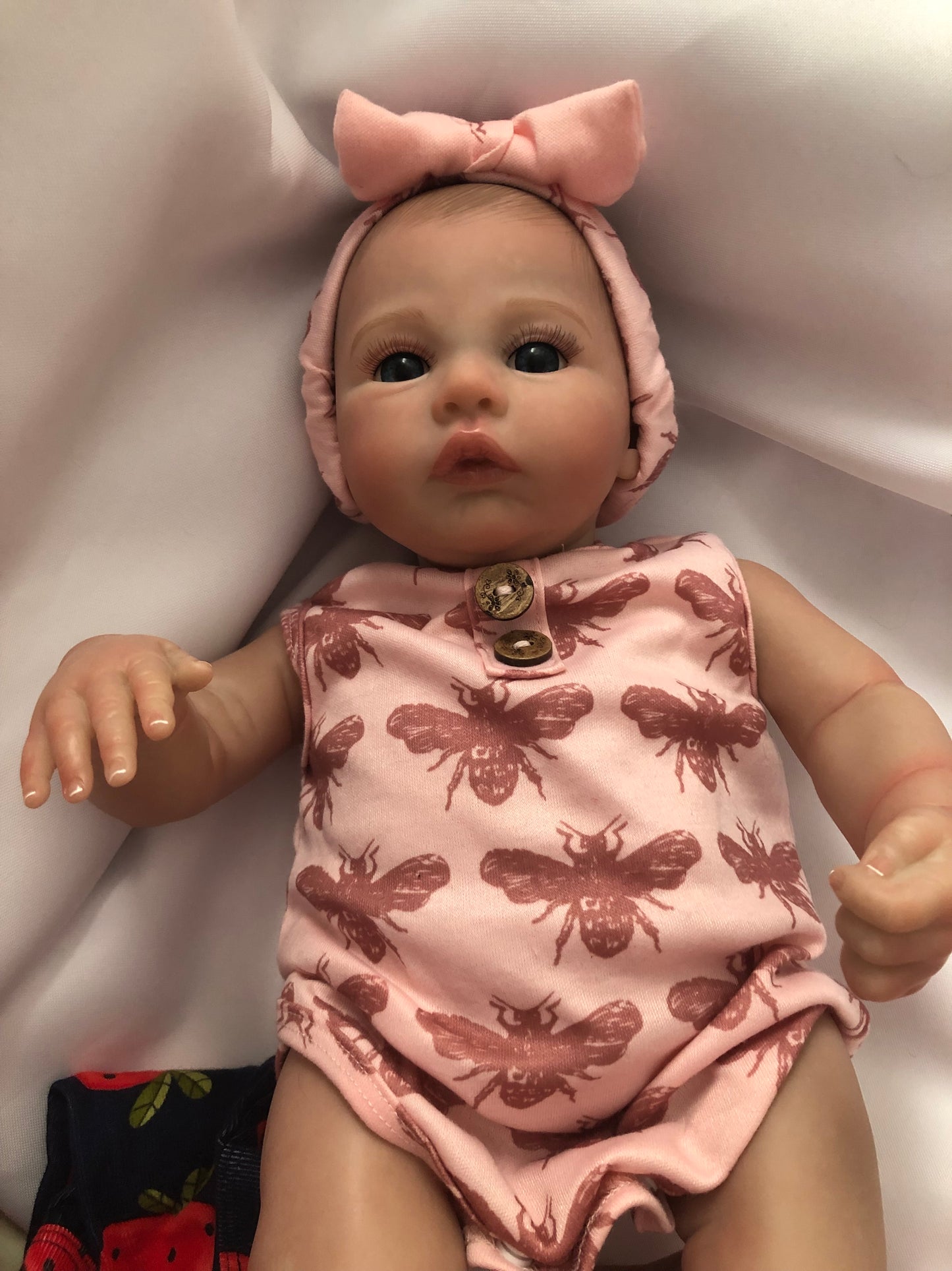 Adorable Reborn Preemie Girl Doll, Lifelike and Realistic, Two Outfits