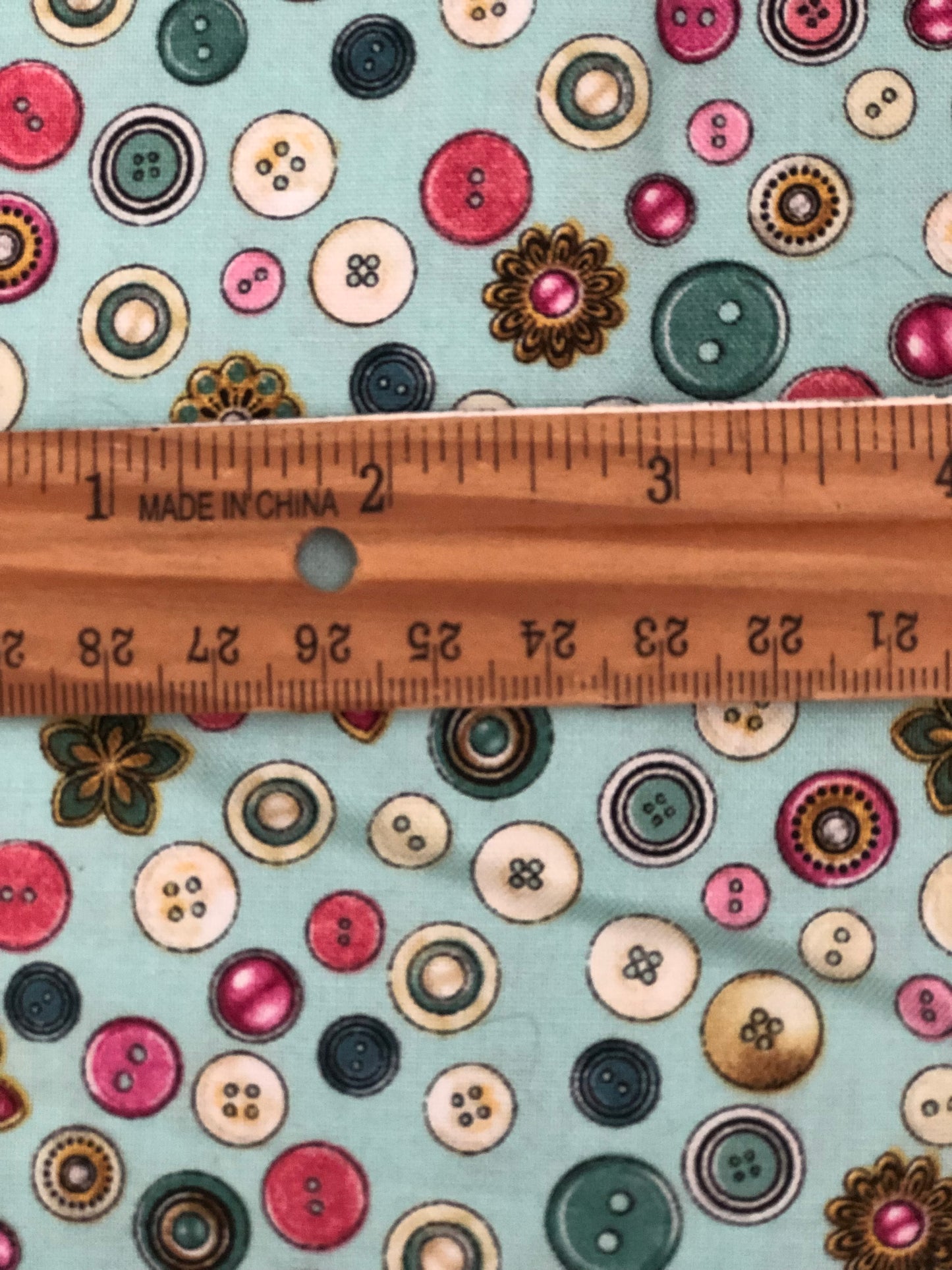 Timeless Treasures Buttons by Dan Morris, Designer Cotton, Quilting Fabric, Sold by YARD