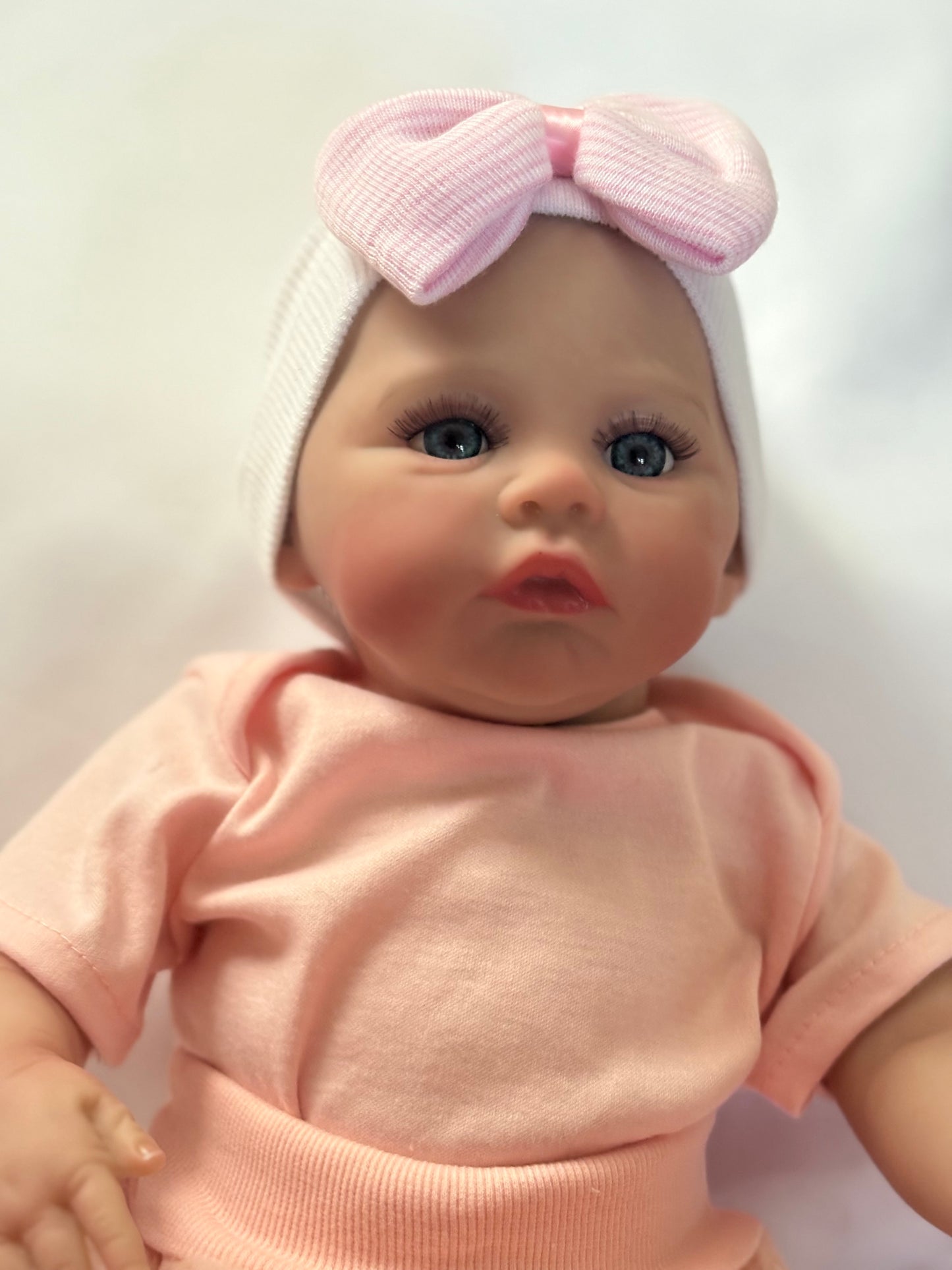 Adorable Reborn Newborn Girl Doll, Lifelike and Realistic with Blanket